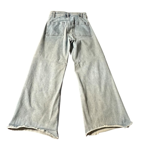 Zara women's size 4 wide leg jeans - Picture 5 of 7